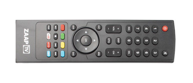 ZaapTV HD809N Remote Control